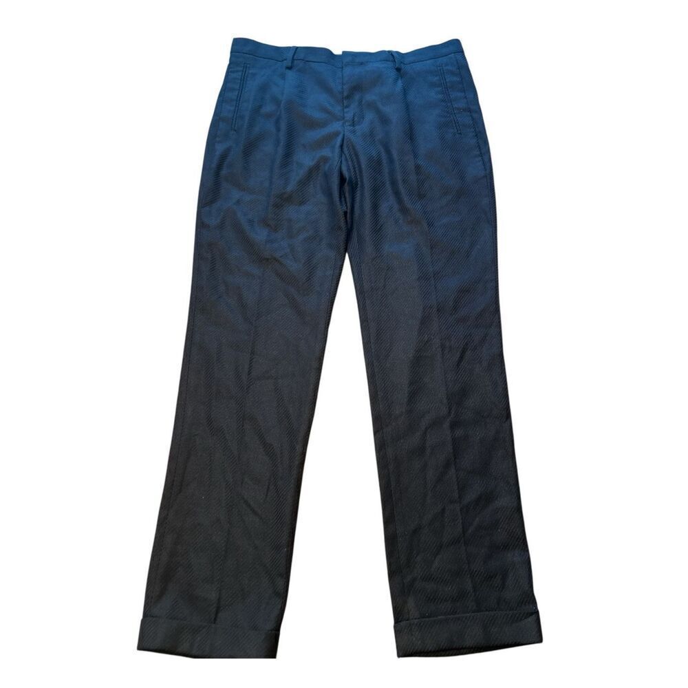 PIAZZA ITALIA Men’s Blue Trouser Dress Pants Slacks Regular Fit Size 48